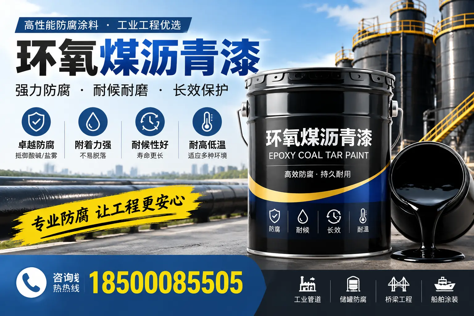 环氧煤沥青漆的施工方法与注意事项，确保在宁波顺利完成